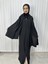 Şallı Namaz Elbisesi ,hijap, Tek Parca ( Hac ve Umre Için Uygunudur) Siyah Renk 3