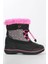 Luna Su Geçirmez Siyah Kız Çocuk Bot & Bootie 23204-F 1