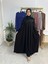 Şallı ve Üsten Robalı,kemerli Elbise Takım .hijap ,abaya (Hac ve Umre Için Uygundur) Siyah 1