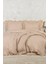 Romantic Nevresim Takımı Çift Kişilik Lastikli Çarşaf (200X220 Cm) Bej 1