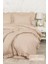 Romantic Nevresim Takımı Çift Kişilik Lastikli Çarşaf (200X220 Cm) Bej 2