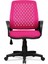 Ev ve Ofis Çalışma Sandalyesi Bilgisayar ve Sekreter Koltuğu Petek Model Pembe 1