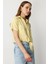 Bağlama Detaylı Kısa Gömlek-Sarı 5