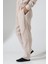 Erkek Lastikli Bel Cepli Hac Umre Müslin Pantolon - Bej (Ans) 1