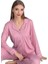 Luna Serena Uzun Kollu Kadın Pijama Takımı Tam Kalıp Soft Kumaş S/2xl 4