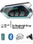 Motosiklet Intercom 5x Cihaz Eşleşmeli Tüm Kasklara Uygun Rgb Işıklı 5.3 Bluetooth 2
