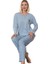 Serena Notte Kışlık Kadın Pijama Takımı Yumuşak Interlok Kumaş M/2xl 1