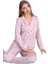 Auroray Notte Kadın Pijama Takımı Yumuşak ve Rahat Ev Giyim S/2xl 4