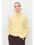 Zımba Şerit Detaylı Gömlek-Sarı 1