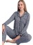 Bianca Notte Leopar Kadın Pijama Takımı Yumuşak Dokulu S/2xl 4