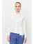 Zımba Şerit Detaylı Gömlek-Ekru 1