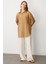 Cep Detaylı Oversize Gömlek Tunik-Camel 1