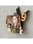 Harry Potter Ginny Temalı Kız Çocuk Doğum Günü Isme Özel 3D Pasta Üstü Süsü Cake Topper 5