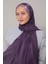 Mor Şerit Desen Kehribar Şal 1
