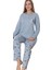 Pierro Lose Kışlık Kadın Pijama Takımı Terletme Yapmayan Yumuşak Kumaş M/2xl 4