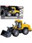 1:12 Sürtmeli Sesli Işıklı Oyuncak Buldozer 1