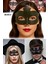 Kostüm Partisi Için Yeşil Maske – Venedik Stil, 17X10 cm | Hawaii ve Yaza Merhaba Konsept 2