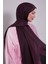 Menekşe Düz Purple Şal 2