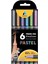 Prime Ink Ince Uçlu Fineliner Kalem Metal Uç Pastel Renkler 0.4 mm 6 Lı 1