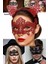 3 Adet Romantik Kırmızı Dantel Maske Seti – Kedi Kulaklı Taç + Maske | Cosplay ve Özel Günler Için 7