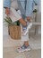 Brecka Kadin Gri Siyah Sneakers 3