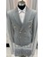 Erkek Kruvaze Slim Fit Takım Elbise 1