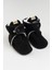 Siyah, Organik Pamuk Astarlı, Bebek Pandufu, Kaydırmaz Tabanlı Ilk Adım Ev Patiği 8