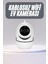 360° Full Hd Akıllı Kamera Hareket Sensörlü Wifi Kamera Çocuk Güvenlik Kamerası 1