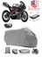 Ducati 848 Evo Motor Brandası Gri Arka Çanta Uyumlu Motorsiket Brandası Motor Örtüsü Çadır Su Geçirmez Motosiklet Kılıfı Motor Brandası 1