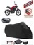 Benelli Leoncino Motor Brandası Siyah Arka Çanta Uyumlu Motorsiket Brandası Motor Örtüsü Çadır Su Geçirmez Motosiklet Kılıfı Motor Brandası 1