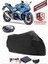 Suzuki Gsx-R 250 Motor Brandası Siyah Arka Çanta Uyumlu Motorsiket Brandası Motor Örtüsü Çadır Su Geçirmez Motosiklet Kılıfı Motor Brandası 1