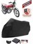 Ramzey Magnum Motor Brandası Siyah Motorsiket Brandası Motor Örtüsü Çadır Su Geçirmez Motosiklet Kılıfı Motor Brandası 1