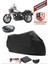 Keeway Land Cruiser 250 Motor Brandası Siyah Arka Çanta Uyumlu Motorsiket Brandası Motor Örtüsü Çadır Su Geçirmez Motosiklet Kılıfı Motor Brandası 1