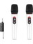 Hadron HDX2791B Beyaz Kablosuz (Wıreless) 2li Mikrofon 1