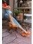 Carmen Kadin Orange Platform Topuk Detay Sandalet 5