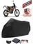 Ktm 690 Enduro R Motor Brandası Siyah Motorsiket Brandası Motor Örtüsü Çadır Su Geçirmez Motosiklet Kılıfı Motor Brandası 1