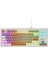 Everest Kb-98 Sılent Tkl Gri Mavi-Gri-Kahve Rainbow Q Membrane Klavye 1