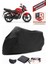Hero Ignitor Motor Brandası Siyah Motorsiket Brandası Motor Örtüsü Çadır Su Geçirmez Motosiklet Kılıfı Motor Brandası 1