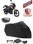 Arora mt 125 Motor Brandası Siyah Arka Çanta Uyumlu Motorsiket Brandası Motor Örtüsü Çadır Su Geçirmez Motosiklet Kılıfı Motor Brandası 1
