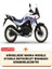 Honda Xl 750 Transalp Motor Brandası Siyah Motorsiket Brandası Motor Örtüsü Çadır Su Geçirmez Motosiklet Kılıfı Motor Brandası 2