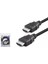 Hadron HDX2005 3m HDMI (M) To HDMI (M) Kablo Pvc Siyah 1
