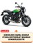 Kawasaki Z 650 Rs Motor Brandası Gri Arka Çanta Uyumlu Motorsiket Brandası Motor Örtüsü Çadır Su Geçirmez Motosiklet Kılıfı Motor Brandası 2
