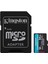 Kingston SDCG4-64GB 64GB Microsdxc Canvas Go Plus Gen4 200MB-S A2 U3 V30 Card + Adp Hafıza Kartı 1