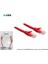 S-Link SL-CAT6030RE 30CM Kırmızı Utp Cat6 Kablo 1