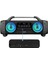 Mikado SH03 Spartan LED Işıklı Bt-Tf-Usb-Aux-Fm-Mıc Grişli Speaker Hoparlör 1