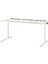 Mıttzon Çalışma Masası Iskeleti Beyaz 120 / 140 / 160 x 80 cm 1