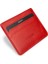 Erkek Vintage Hakiki Deri Yatay Kırmızı Kartlık - 00530MKRMZ01 2