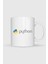 Python Programming Language Tasarımlı Kupa Bardak 1