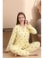 Pamuklu Uzun Kollu Pijama Takımı 3