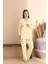 Pamuklu Uzun Kollu Pijama Takımı 4